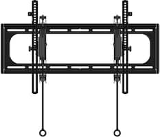 Sanus - Premium Series Advanced Tilt TV Wall Mount For Most 42" - 90" TVs - Extends 5.75" - Black - Front_Zoom