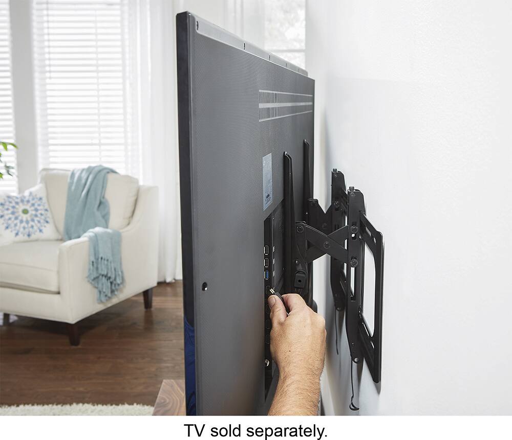 Alt View 12. Sanus - Premium Series Advanced Tilt TV Wall Mount For Most TVs 42"-90" up to 150 lbs - Black.