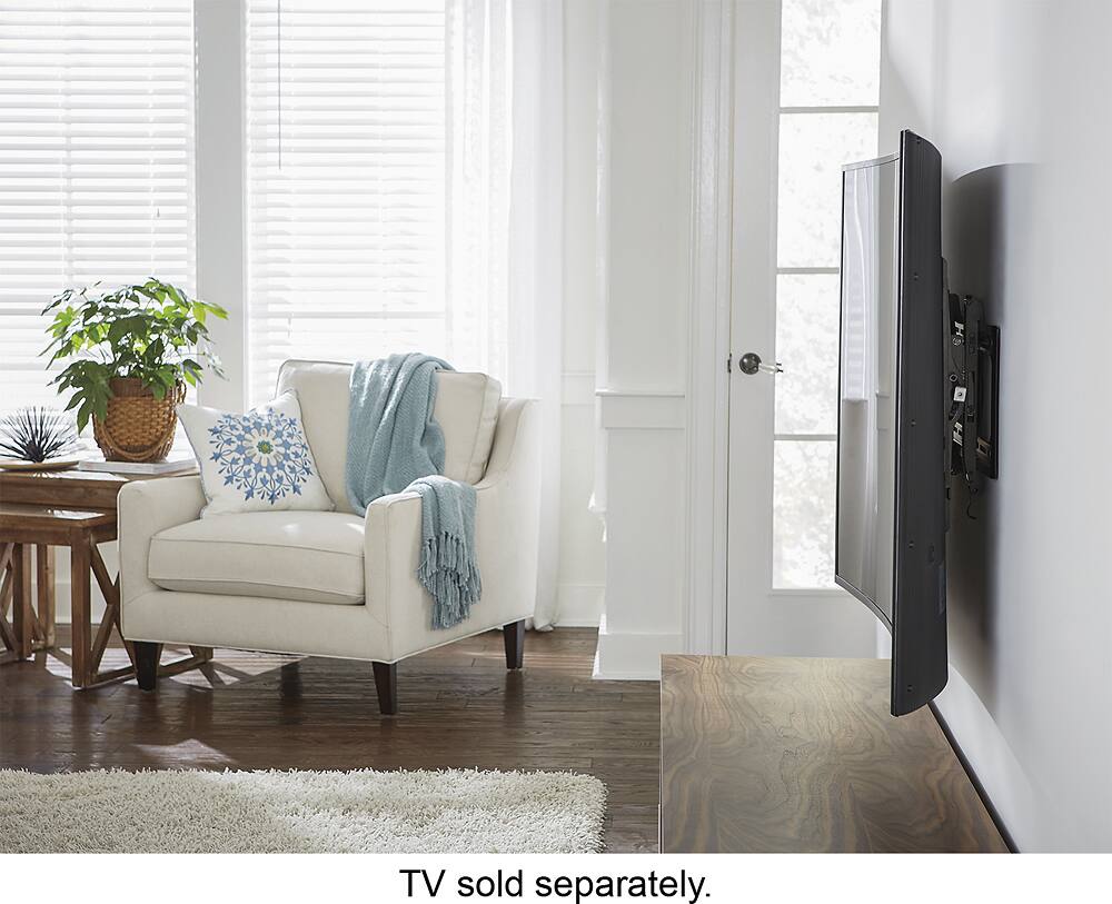 Alt View 17. Sanus - Premium Series Advanced Tilt TV Wall Mount For Most TVs 42"-90" up to 150 lbs - Black.