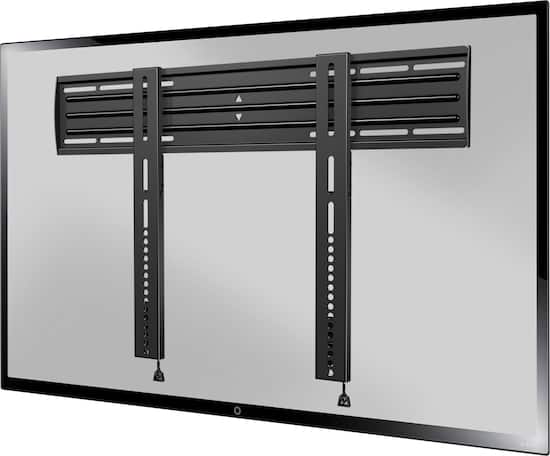 Sanus Super Slim Fixed Tv Wall Mount For Most 32 64 Tvs Black Bll2 B1 Best Buy