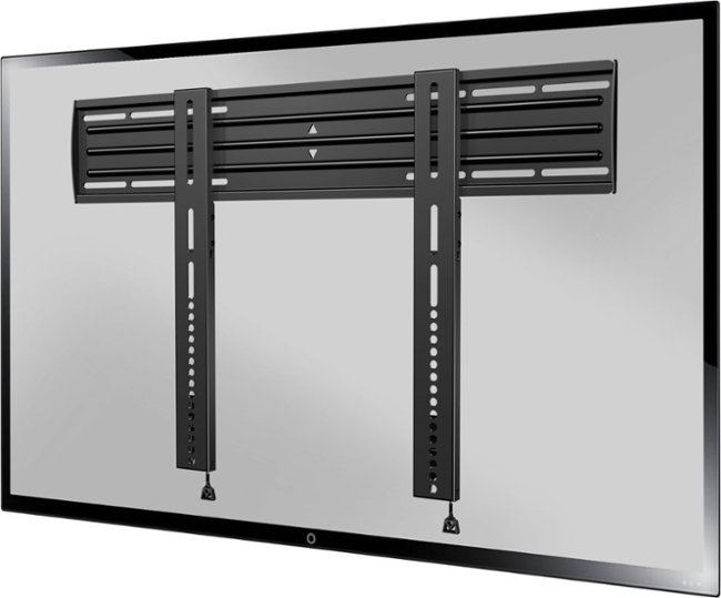 SANUS Elite - Super Slim Fixed-Position TV Wall Mount for Most TVs 32"-80" up to 150lbs - Easy Cable Access - Lateral Shift - Black_2