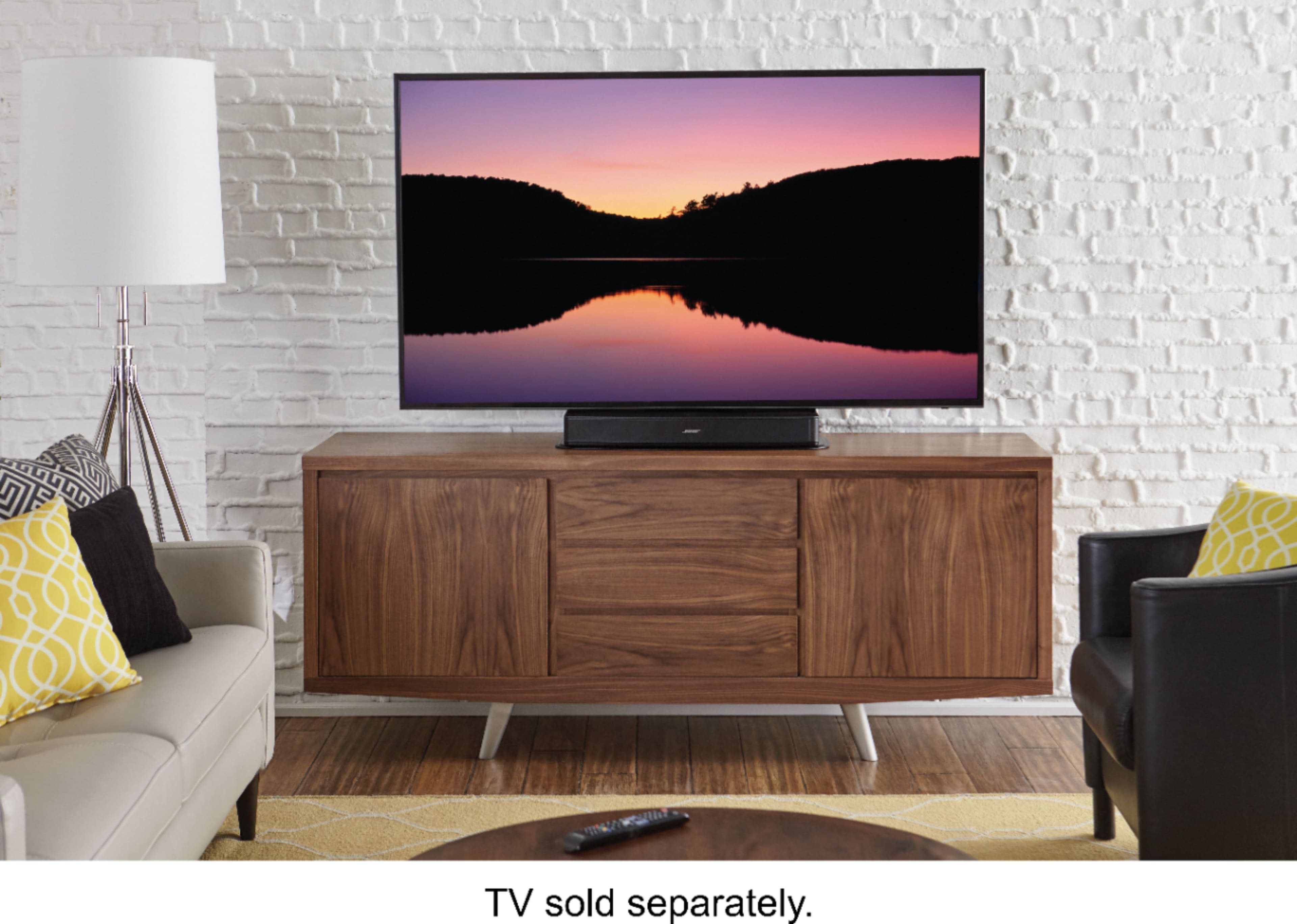 Alt View 13. Sanus - Premium Series Swivel TV Base for Most TVs 32"-65" up to 60 lbs - Black.