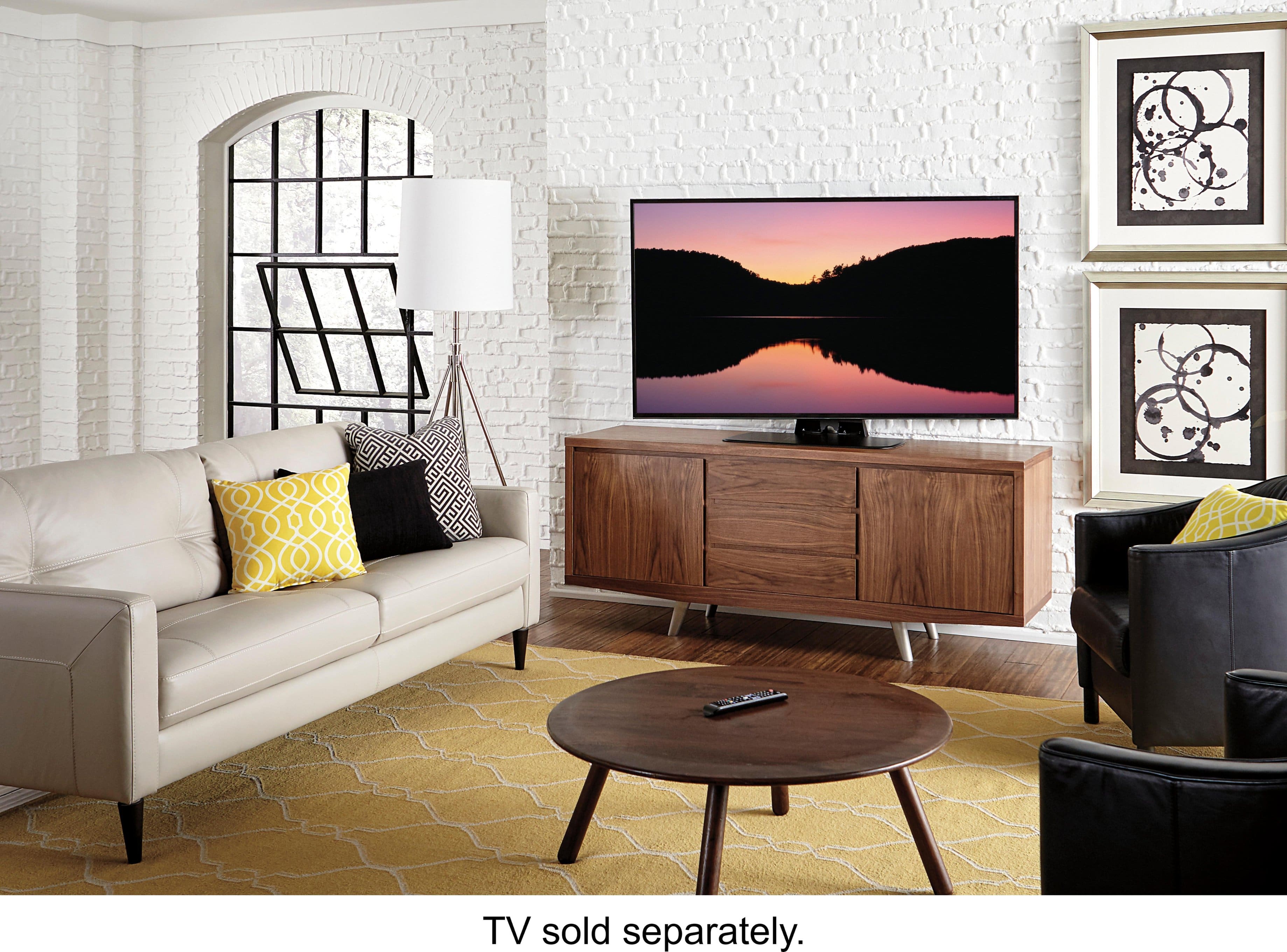 Alt View 14. Sanus - Premium Series Swivel TV Base for Most TVs 32"-65" up to 60 lbs - Black.