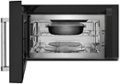 Alt View Zoom 12. KitchenAid - 1.9 Cu. Ft. Convection Over-the-Range Microwave - Black stainless steel.