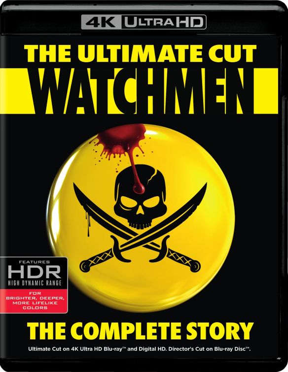 Watchmen [The Ultimate Cut] [4K Ultra HD Blu-ray/Blu-ray] [2009] was $23.99 now $17.99 (25.0% off)