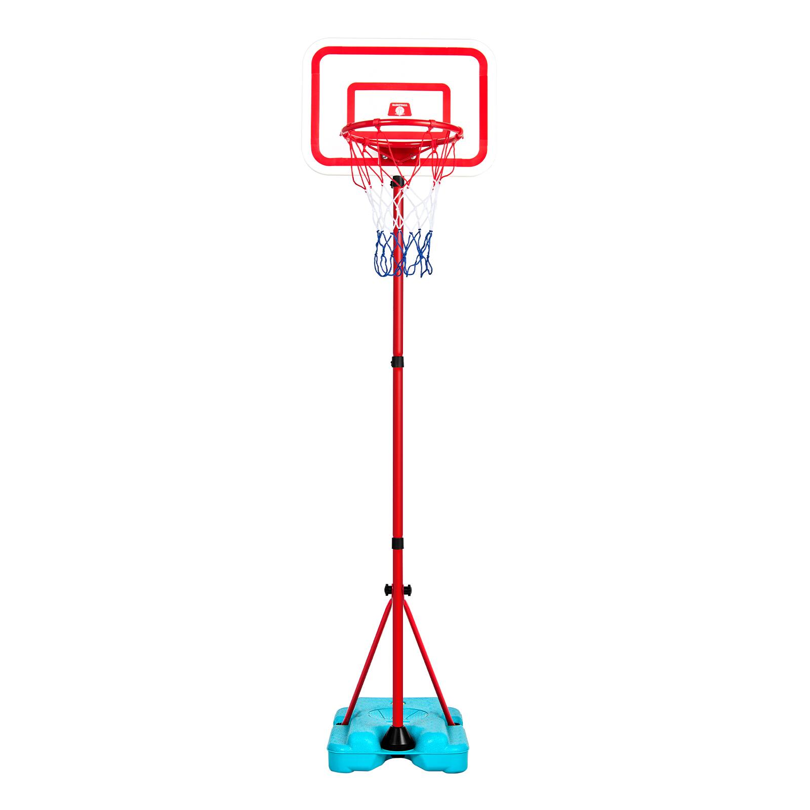 Alt View 5. VEVOR - Kids Basketball Hoop, Height Adjustable, Portable Basketball Court with Fillable Base,Backyard Sport Game - Blue,Red.