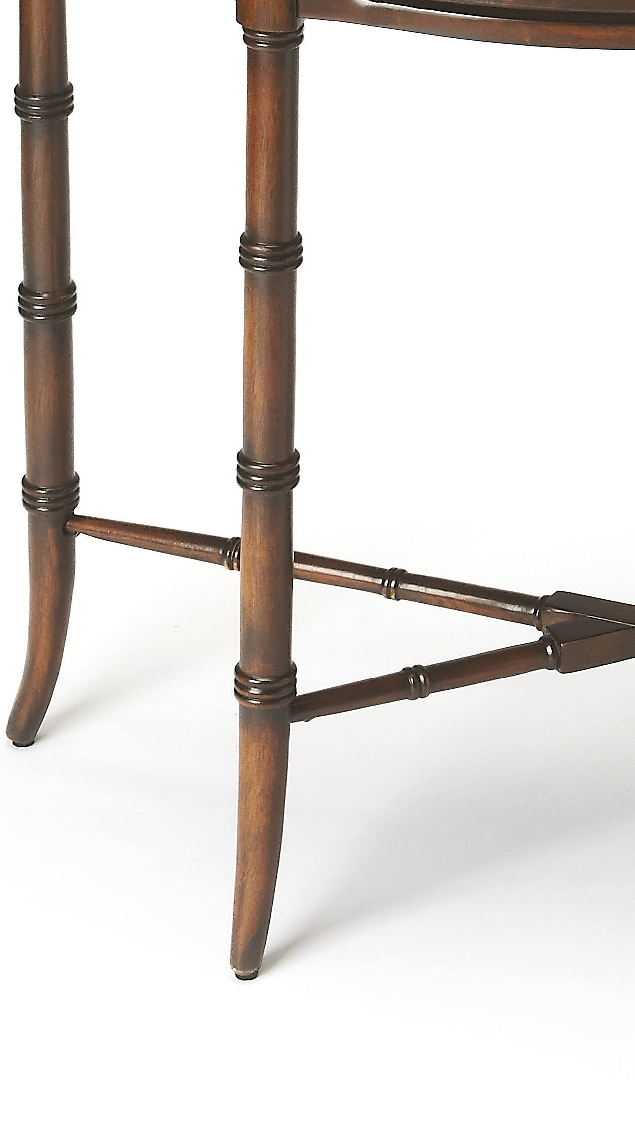 Butler Specialty Skilling 31 in. W Specialty Demilune Shape Wood 1 ...