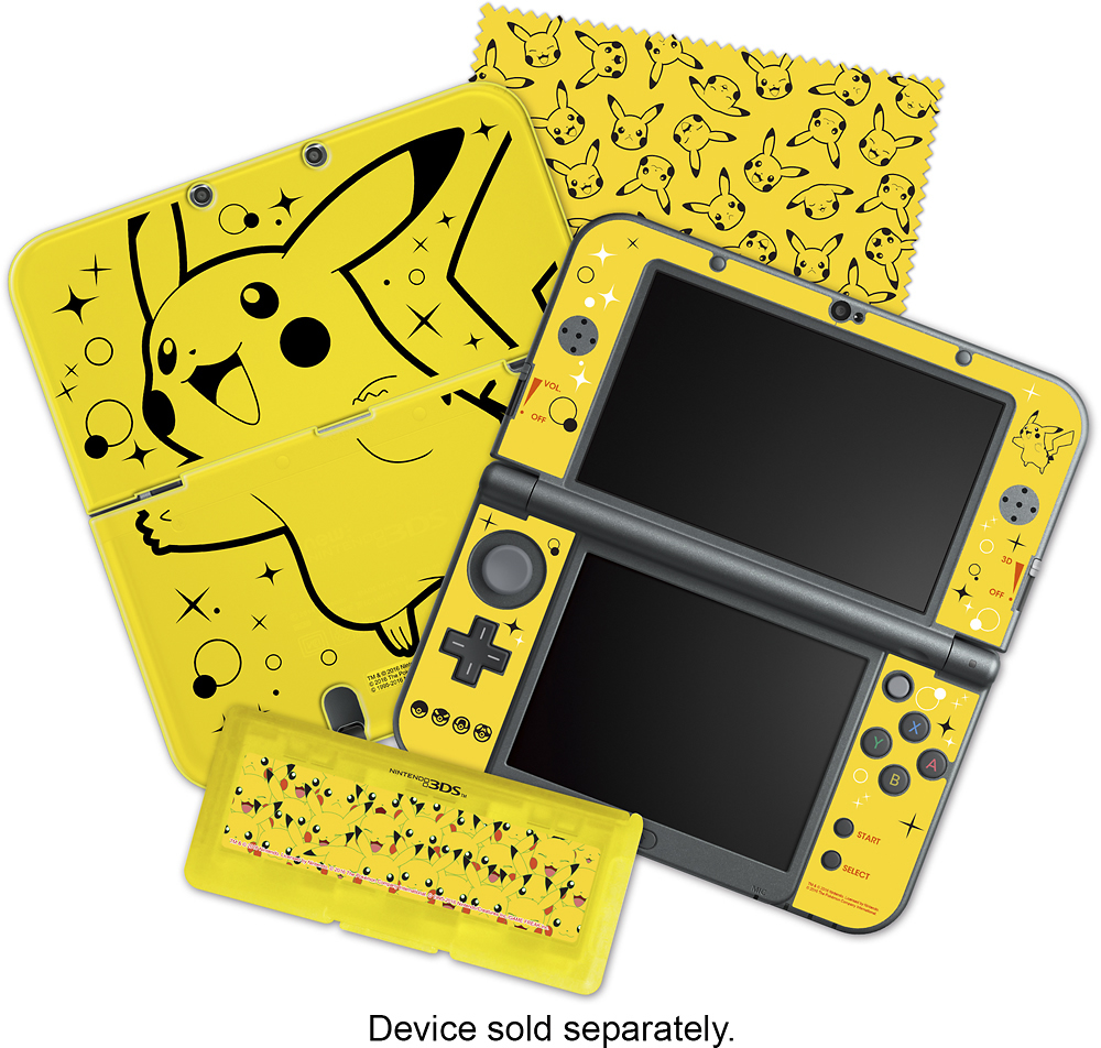 blad Forskellige karton Hori Pikachu Pack Starter Kit for New Nintendo 3DS XL 3DS-455U - Best Buy