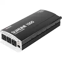 Wagan - Slimline 1500W Power Inverter - Black - Front_Zoom