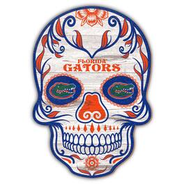 Fan Creations - Florida Gators 12'' Sugar Skull Sign - Multicolor