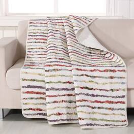 BreeBe - Bella Ruffle Throw - Multi