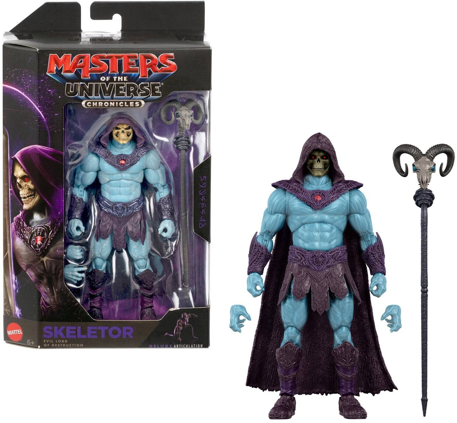 Masters of the Universe Chronicles 2026 Movie Skeletor Action Figure (He-Man, MOTU) - COLLECTIBLES