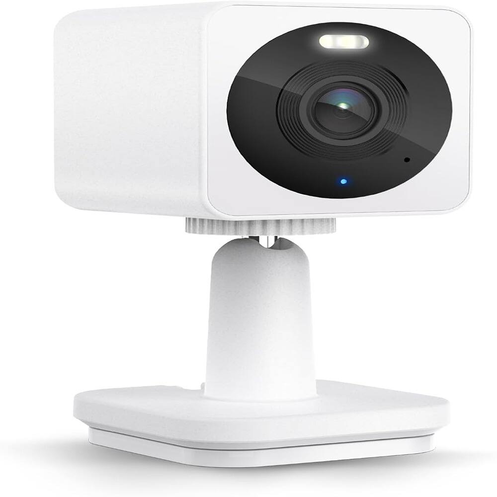 Front. RTMB - Cam OG Indoor/Outdoor 1080p Wi-Fi Smart Home Security Camera with Color Night Vision, Built-in Spotlight - White.