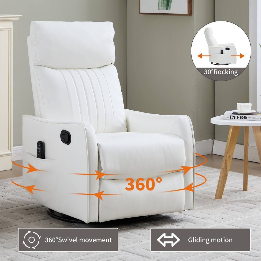 30° Rocking  
185g EVERO  
360° Swivel movement  
Gliding motion
