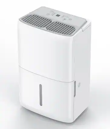 Front. Waykar - 150-Pint Energy Star Dehumidifier for Basements and Large Rooms, Ultra Quiet with Continuous Drainage - white.
