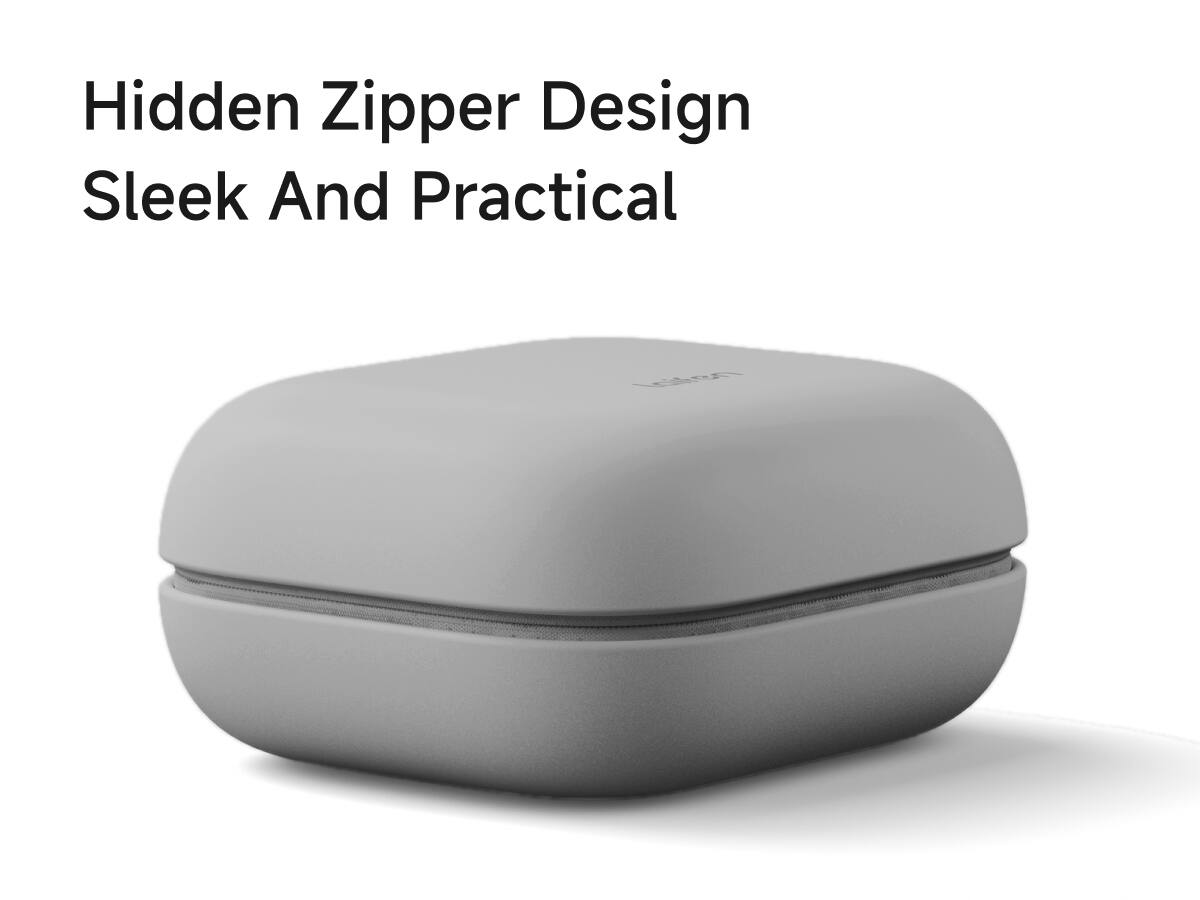 Hidden Zipper Design  
Sleek And Practical