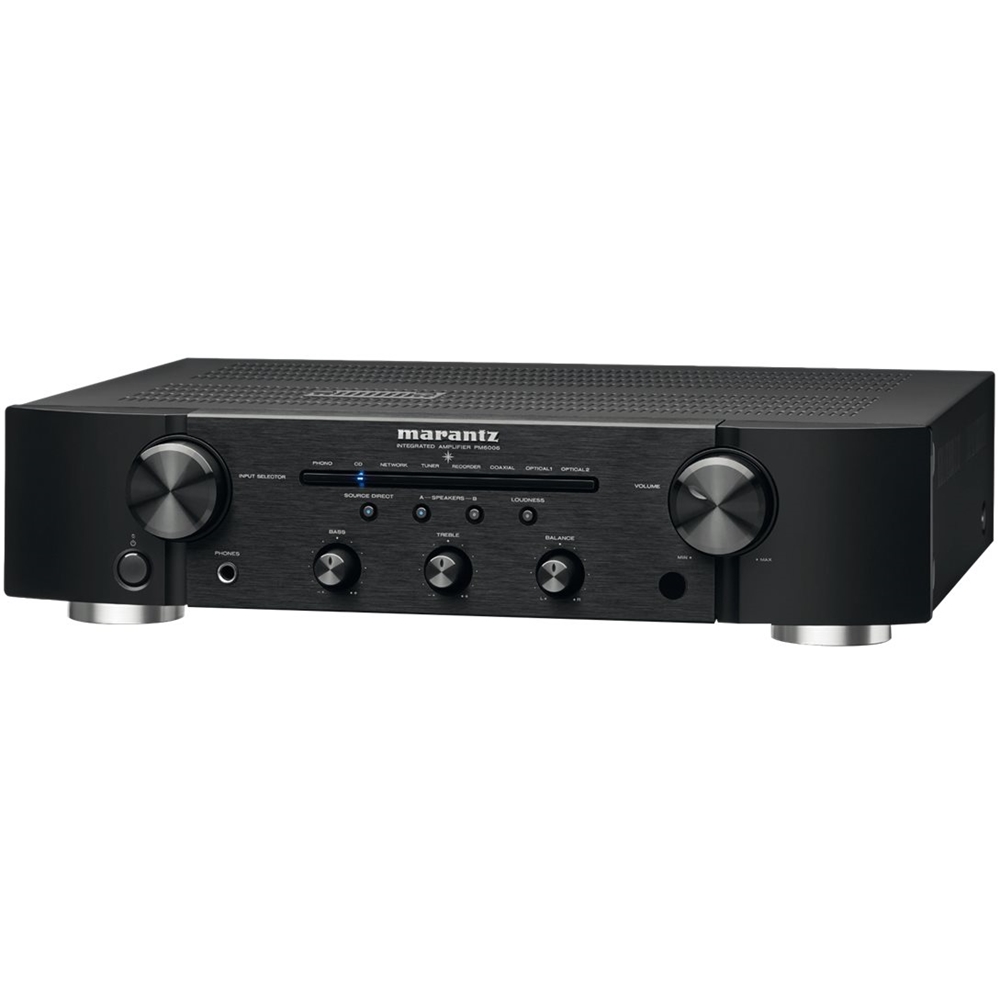 Marantz Pm 120w 2 0 Ch Amplifier Black Pm6006 Best Buy