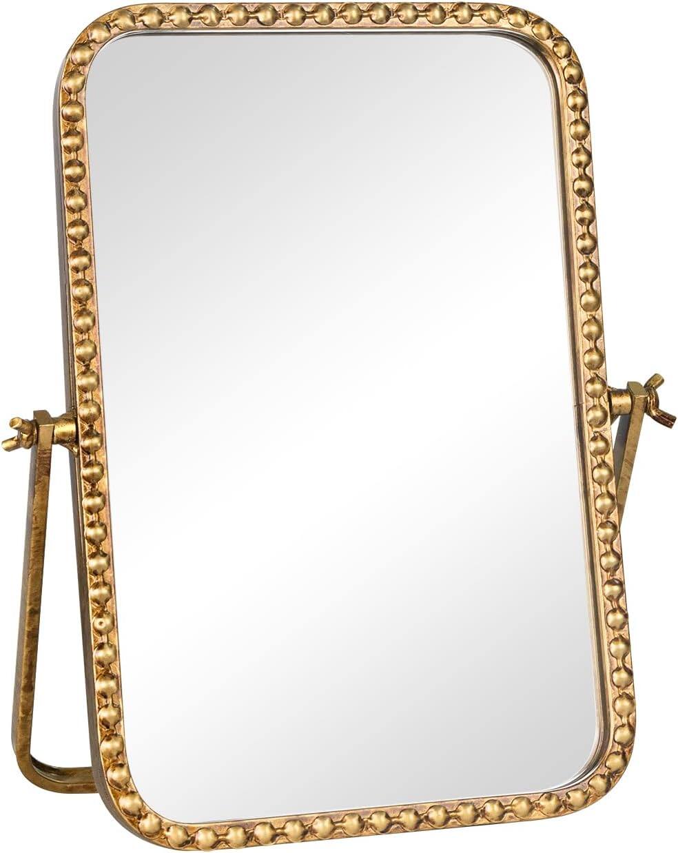 Antique Gold-rectangular Beaded