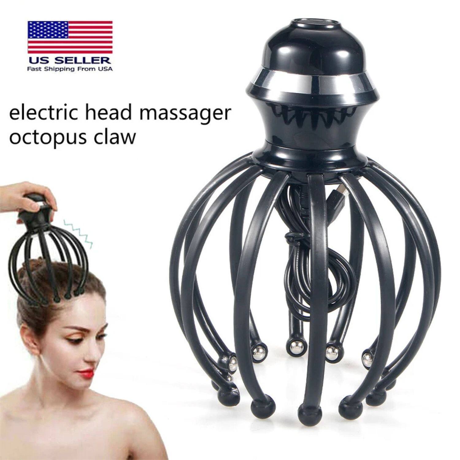 US SELLER  
Fast Shipping From USA  

electric head massager  
octopus claw