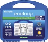 eneloop pro Power Pack Includes 8AA, 2AAA Ni-MH Rechargeable Batteries,  Advanced Charger and Plastic Storage Case