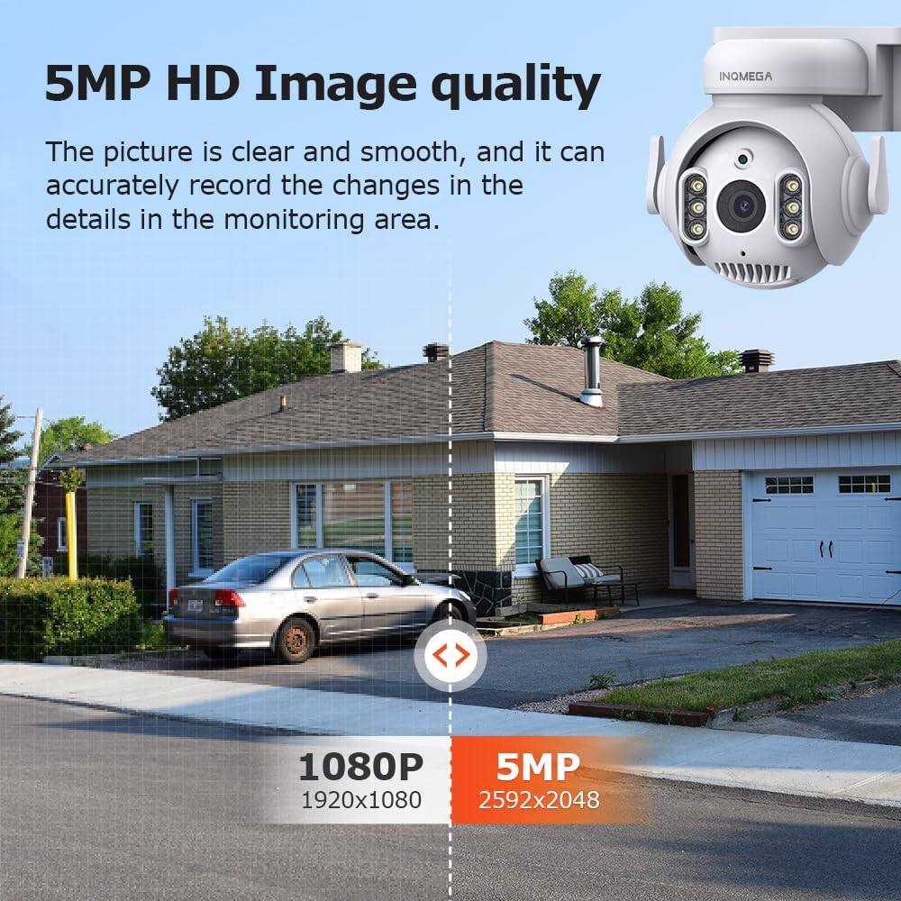 5MP HD Image quality

The picture is clear and smooth, and it can accurately record the changes in the details in the monitoring area.

INOMEGA

1080P
1920x1080

5MP
2592x2048