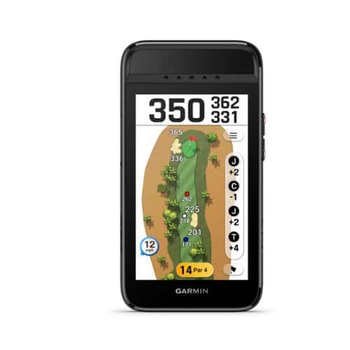 Garmin - Approach G82 Launch Monitor and Premium 5" GPS Golf Handheld with Built-in Bluetooth - Black