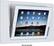 Front Standard. iRoom - In-Wall Docking Station for Apple® iPad® 2 and iPad (3rd Generation) - White.