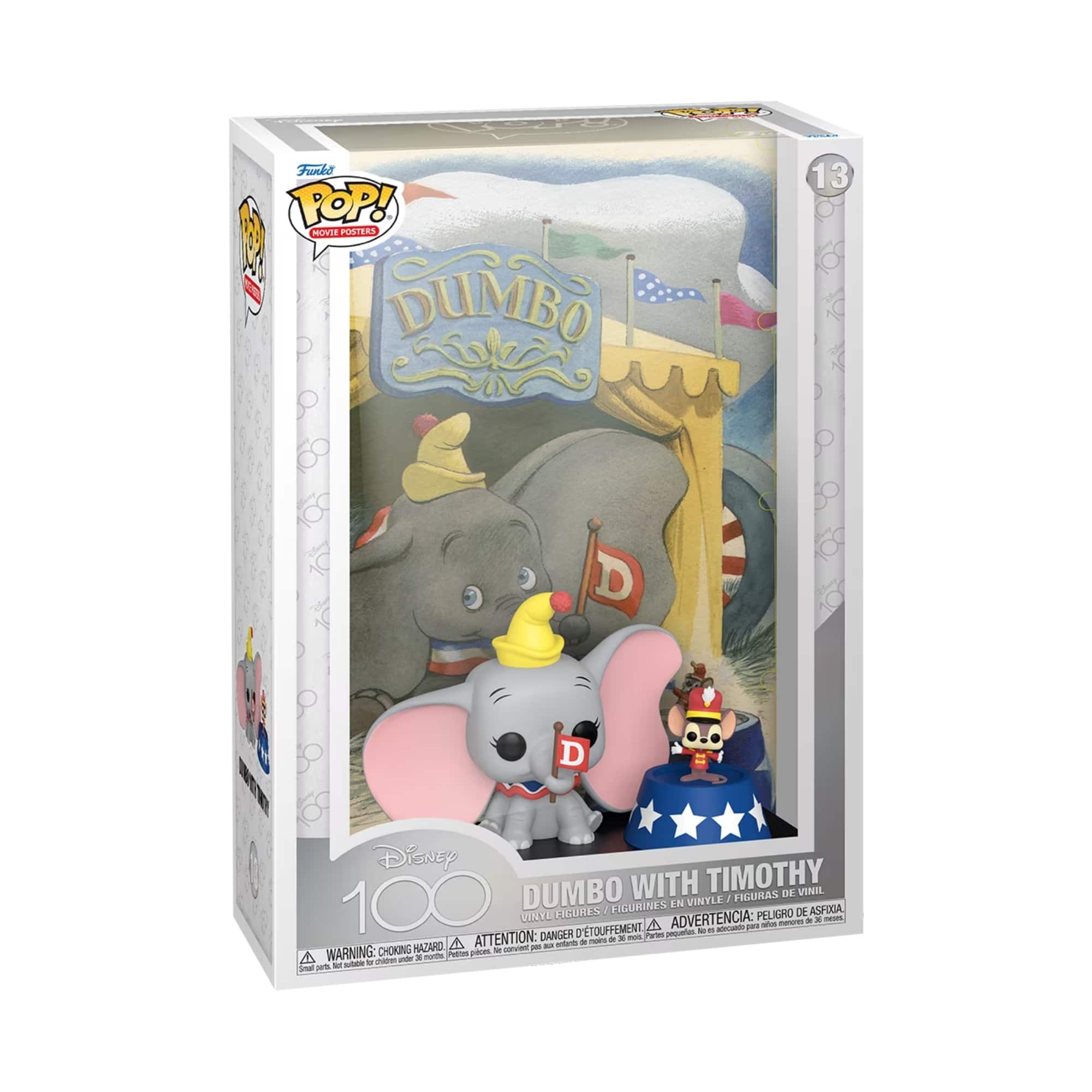 Disney Dumbo Funko Pop! Movie Poster Vinyl Figure #13 - Black