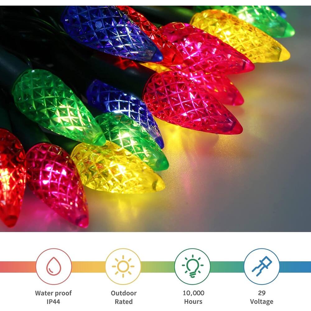 Waterproof IP44  
Outdoor Rated  
10,000 Hours  
29 Voltage