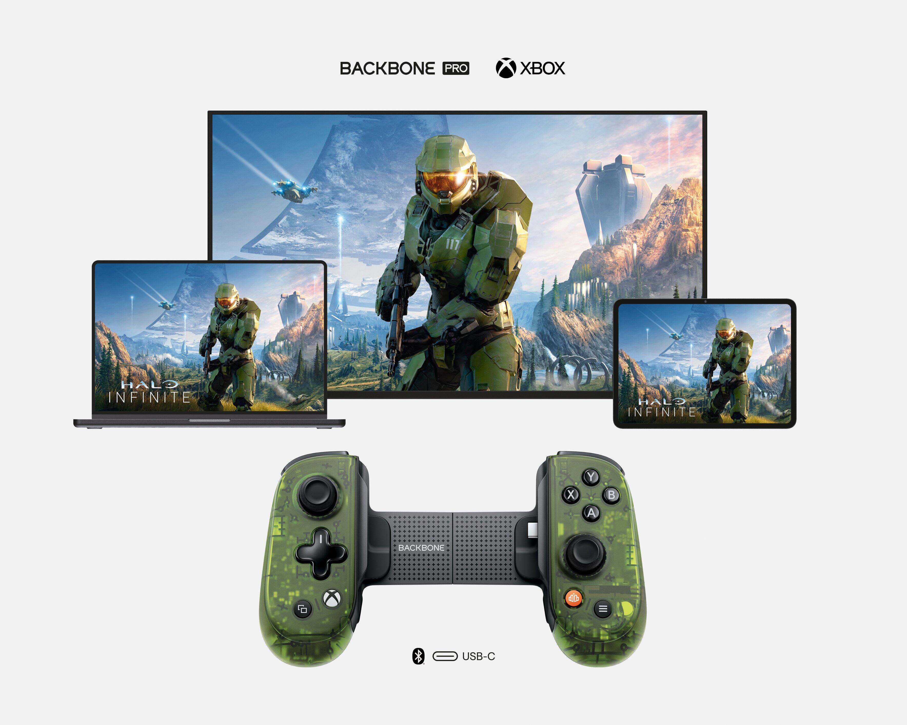 BACKBONE PRO  
XBOX  

HALO INFINITE  

BACKBONE  

USB-C