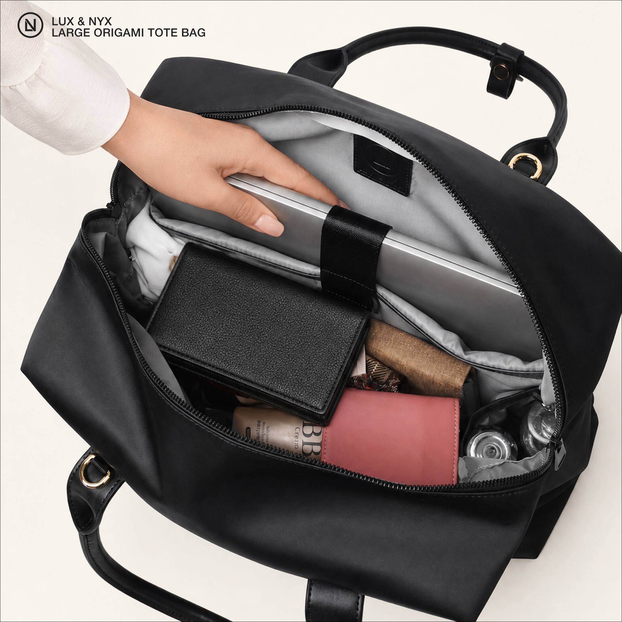 LUX & NYX LARGE ORIGAMI TOTE BAG