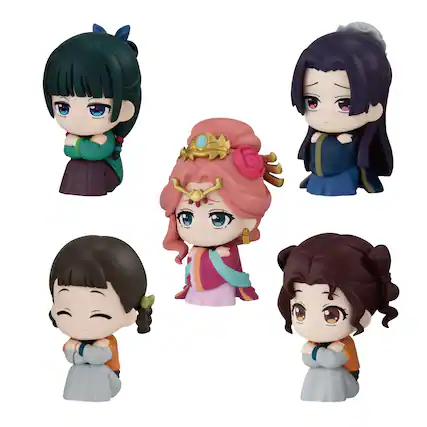 Front. Bandai - Gashapon The Apothecary Diaries - Machiboke - 2" Figure Blind Pack (1 Random Character per Order) - Styles May Vary.