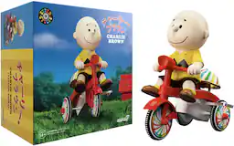 Super7 - Peanuts - Super Cycles - Charlie Brown (Yellow Shirt with Red Trike) - Collectibles
