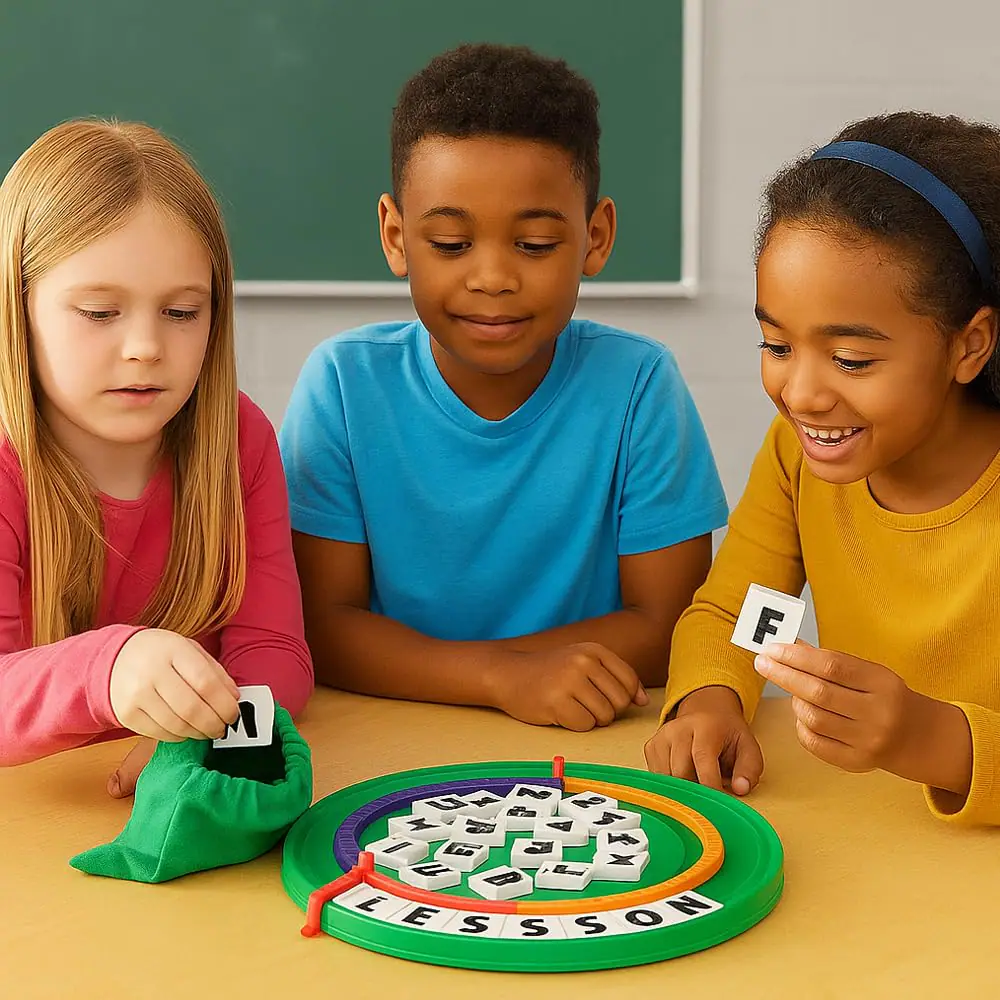 Alt View 1. Amber Sporting Goods - Livevie Chain Letters Educational Game for Kids, Adults & Family - Multicolor.