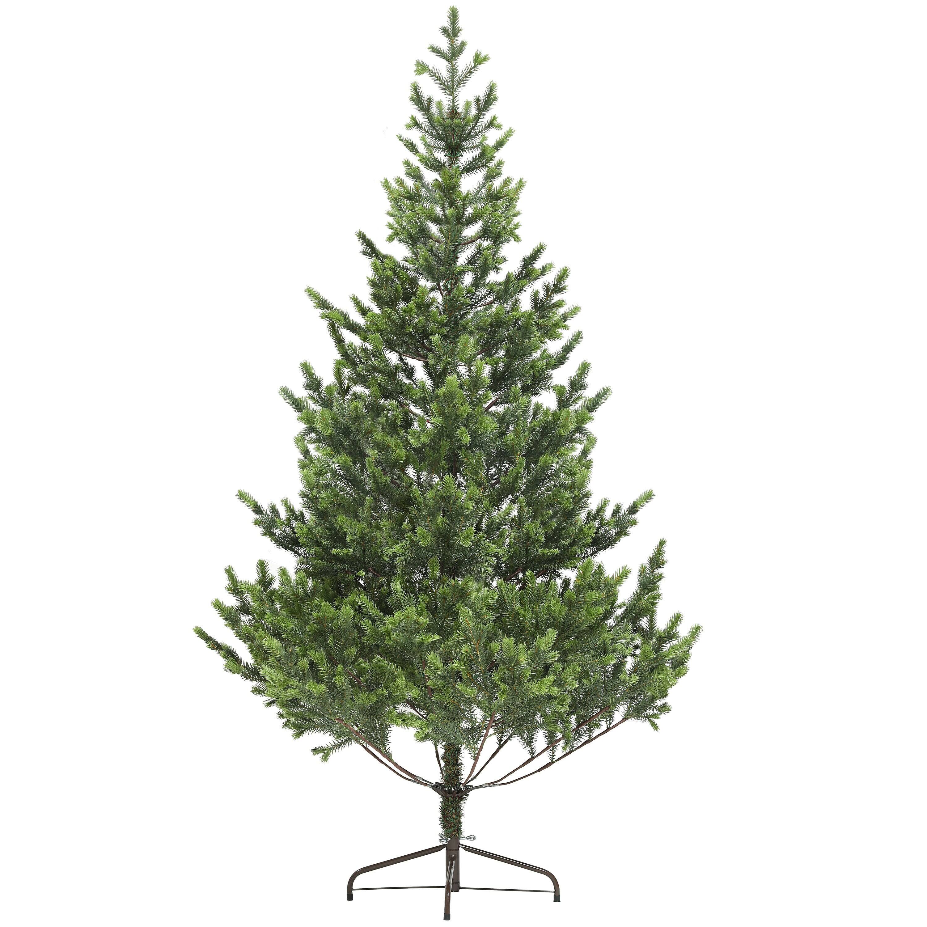 Alt View 4. BreeBe - 6ft Artificial Christmas Tree - Green.