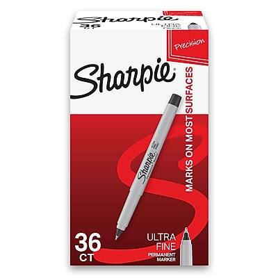 Sharpie Precision  
Marks on Most Surfaces  
Ultra Fine Permanent Marker  
36 CT