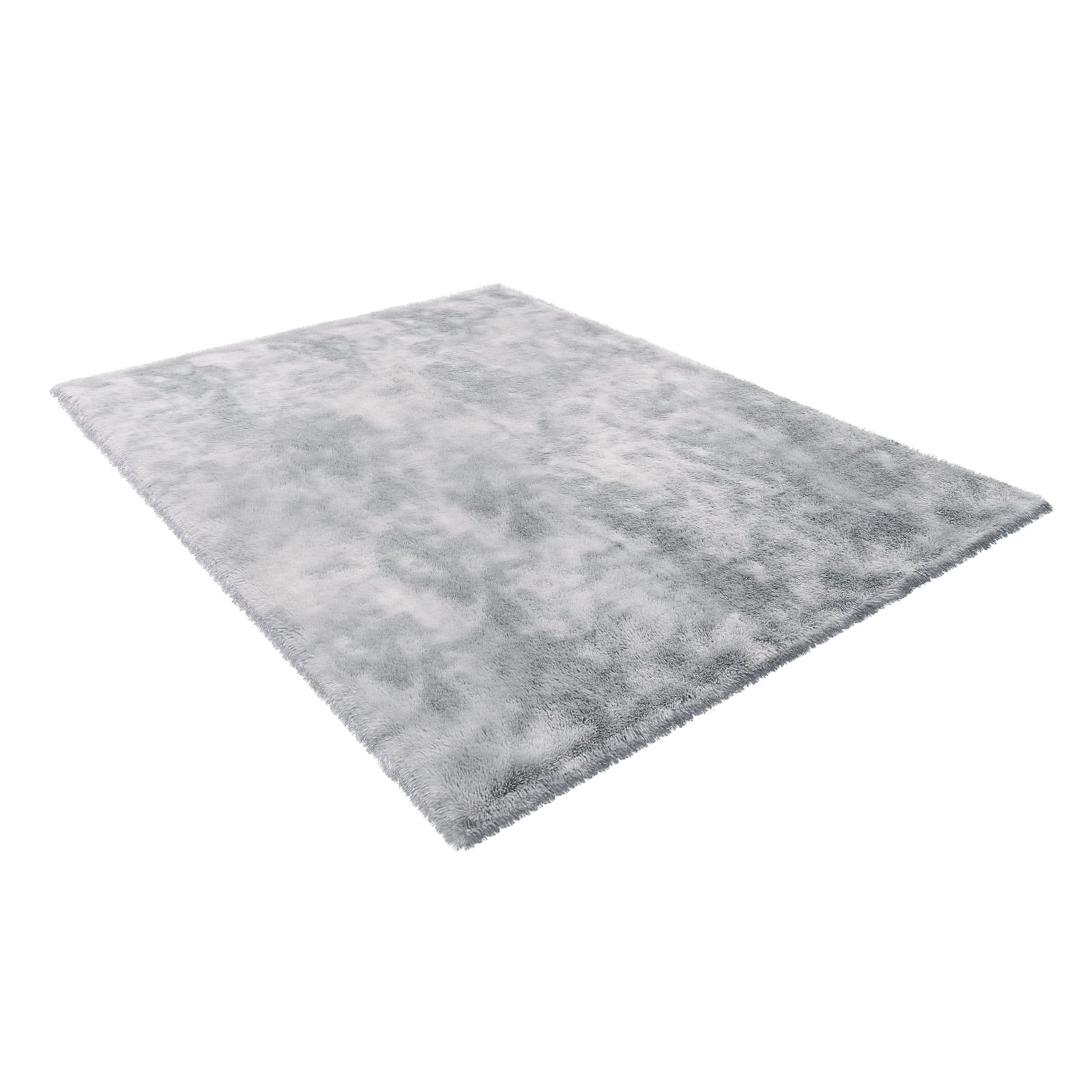 Front. VEVOR - Indoor Plush Area Rugs, 9 x 12 ft Soft Plush Carpet, Furry Shag Area Rugs for Living Room, Bedroom, Modern Home Decor - Light grey.
