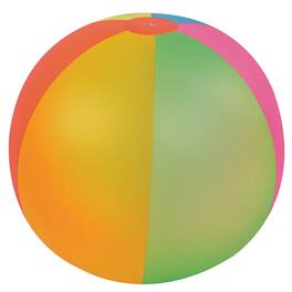 Pool Central - Inflatable 6-Panel Jumbo Beach Ball - 39" - Multicolor - Multi