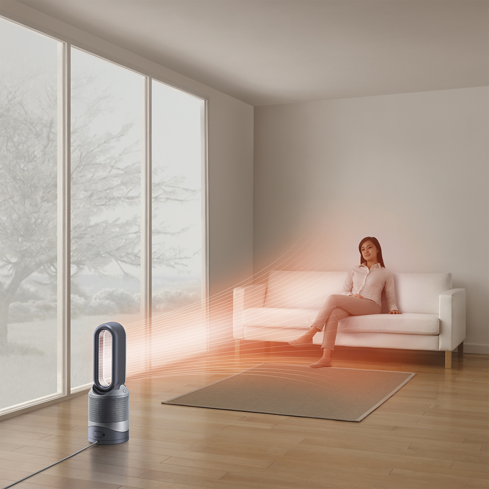 Best Buy: Dyson Pure Hot + Cool Link 400 Sq. Ft. Air Purifier Blue 