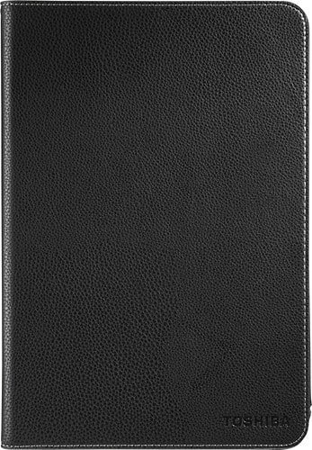 Front Standard. Toshiba - Jacket Cover Case for Toshiba Excite 10 Tablets - Black.