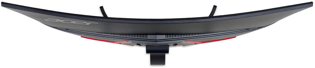 Alt View 14. Acer - Nitro Gaming 31.5" Curved WQHD 180Hz 1ms FreeSync Premium Gaming Monitor (DisplayPort, HDMI x2) - Black.