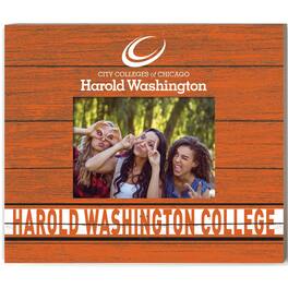 Jardine - Harold Washington College Phoenix 11'' x 13'' Team Spirit Scholastic Picture Frame - Orange