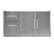 Front. Coyote Outdoor Living - Coyote Outdoor Living 45" Double Access Doors & Access Drawer - Stainless Steel.