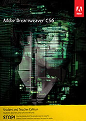 Dreamweaver Cs6 Student And Teacher Edition Price