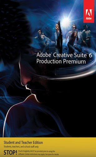 Adobe Creative Suite 6 Production Premium: Student and Teacher Edition - Mac