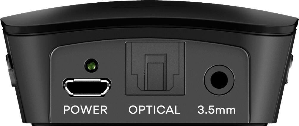 The text on the image reads "TV Compatibility RCA 3.5MM AUDIO OUT HEADPHONE JACK DIGITAL OPTICAL AUDIO OUT."