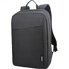 Front. Lenovo - Lenovo 15.6" Laptop Backpack B210 - Casual and stylish design - High quality, durable and water repellant fabric - Large - Black.