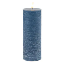 BreeBe - FIA Wick Pillar Candle (Set of 2) - Blue