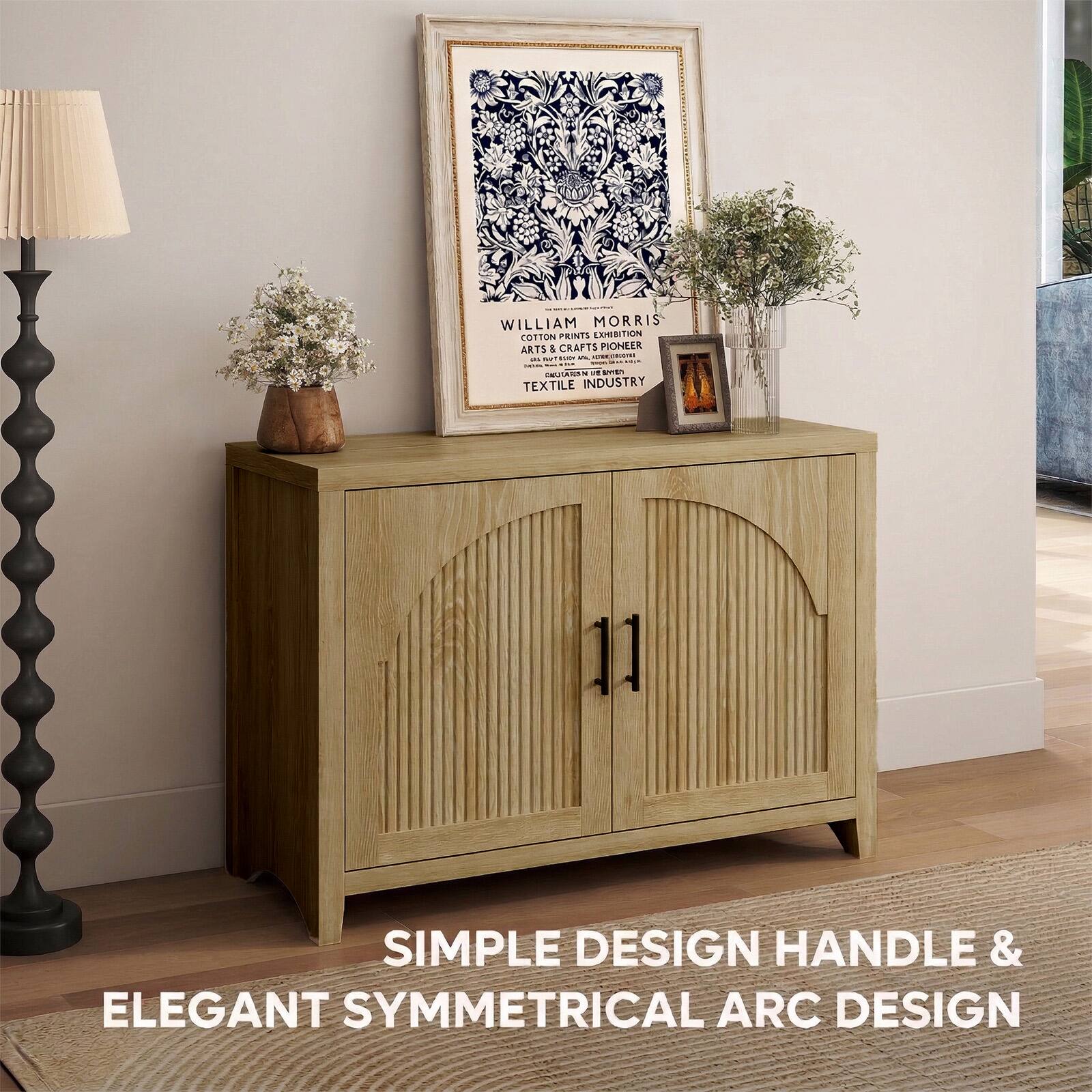 WILLIAM MORRIS COTTON PRINTS EXHIBITION ARTS & CRAFTS PIONEER - I C...... - - - CAUAMN - smEn TEXTILE INDUSTRY SIMPLE DESIGN HANDLE & ELEGANT SYMMETRICAL ARC DESIGN