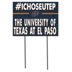 #ICHOOSEUTEP
UTEP
THE UNIVERSITY OF TEXAS AT EL PASO